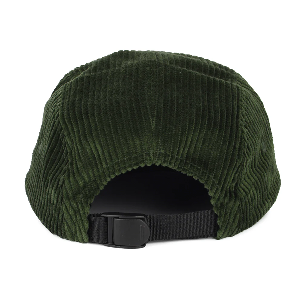 Carhartt WIP Erie Jumbo Cord 5 Paneelen Cap - Olivgrün - Image 3