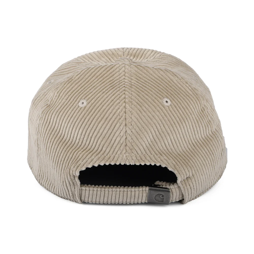 Carhartt WIP Harlem Kord Baseball Cap - Beige - Image 3