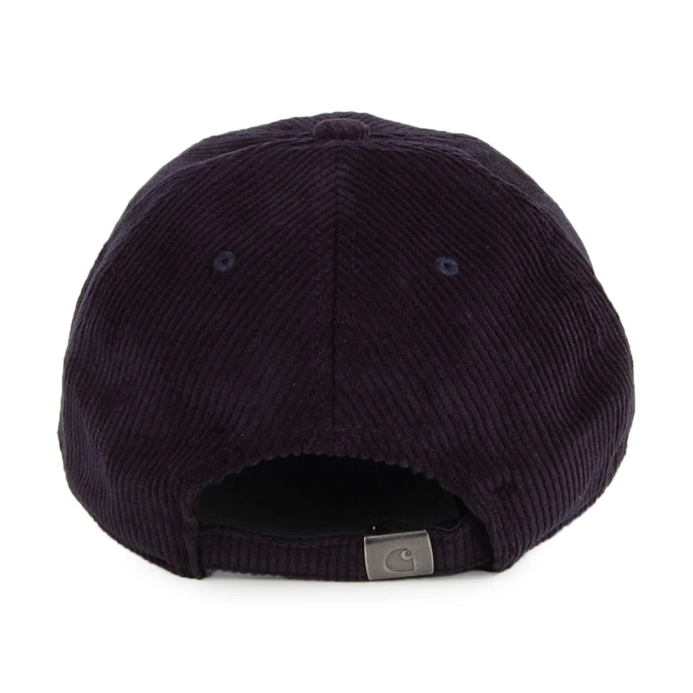 Carhartt WIP Harlem Kord Baseball Cap - Dunkles Marineblau - Image 3