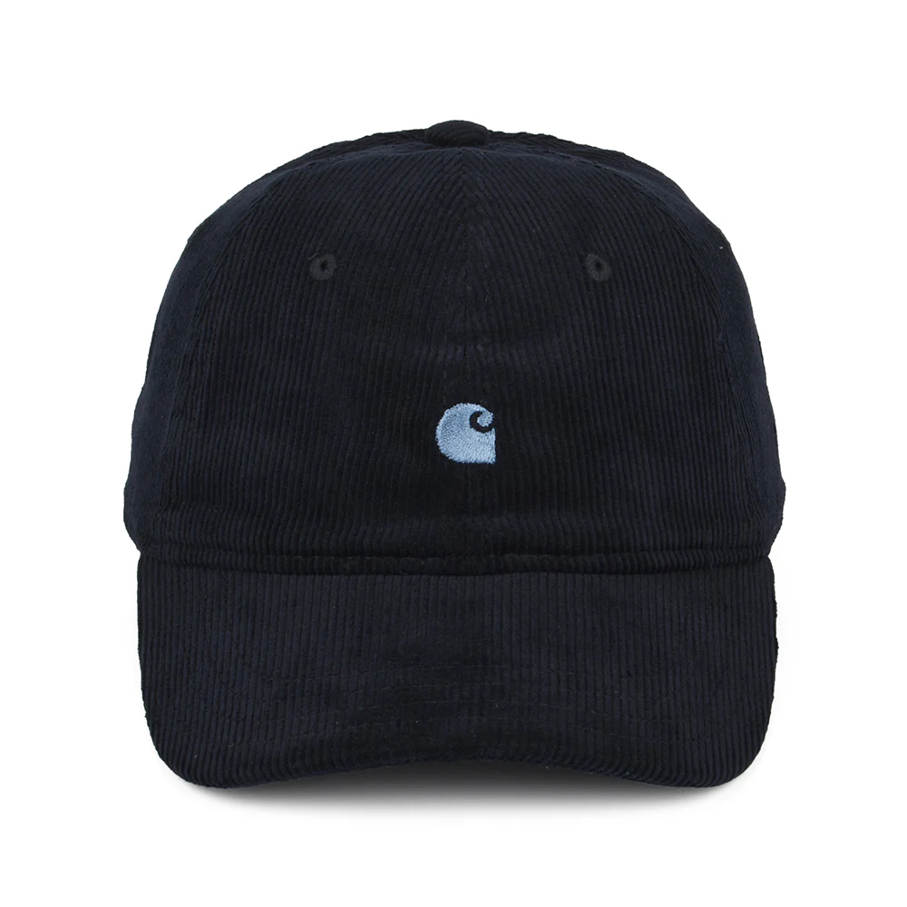Carhartt WIP Harlem Kord Baseball Cap - Dunkles Marineblau-Blau - Image 2