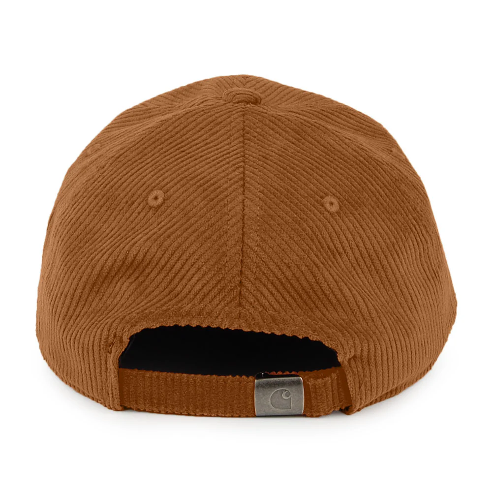 Carhartt WIP Harlem Kord Baseball Cap - Rostrot - Image 3