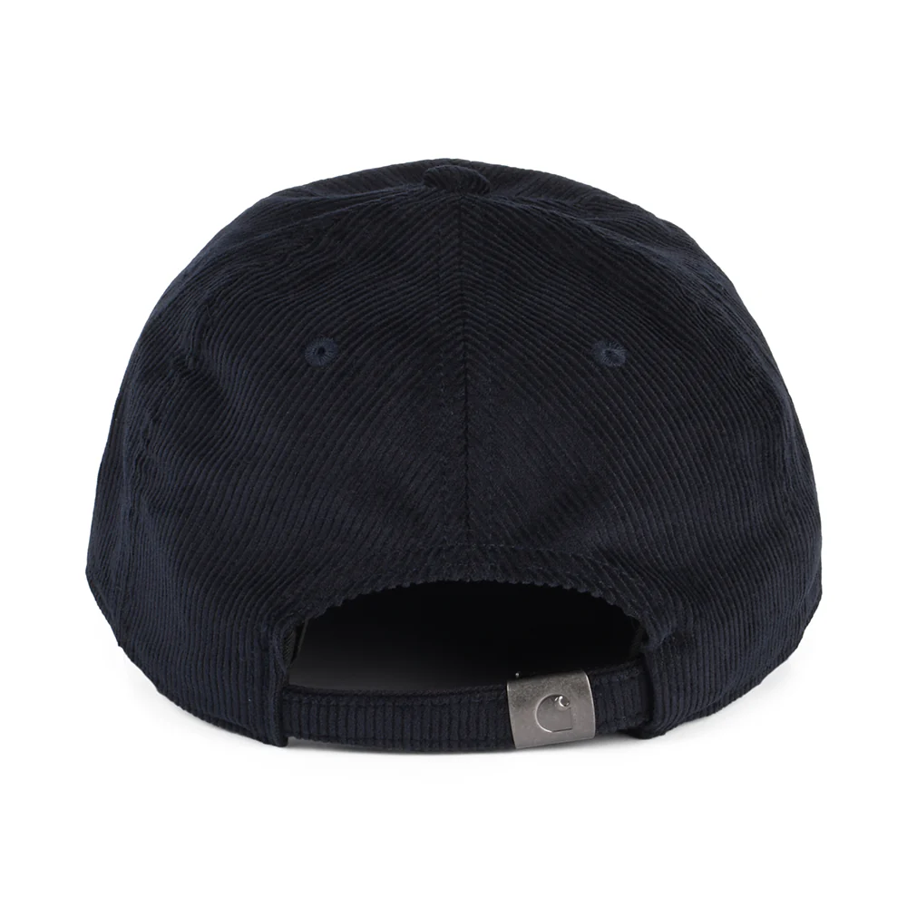 Carhartt WIP Harlem Tonal Kord Baseball Cap - Dunkles Marineblau - Image 3