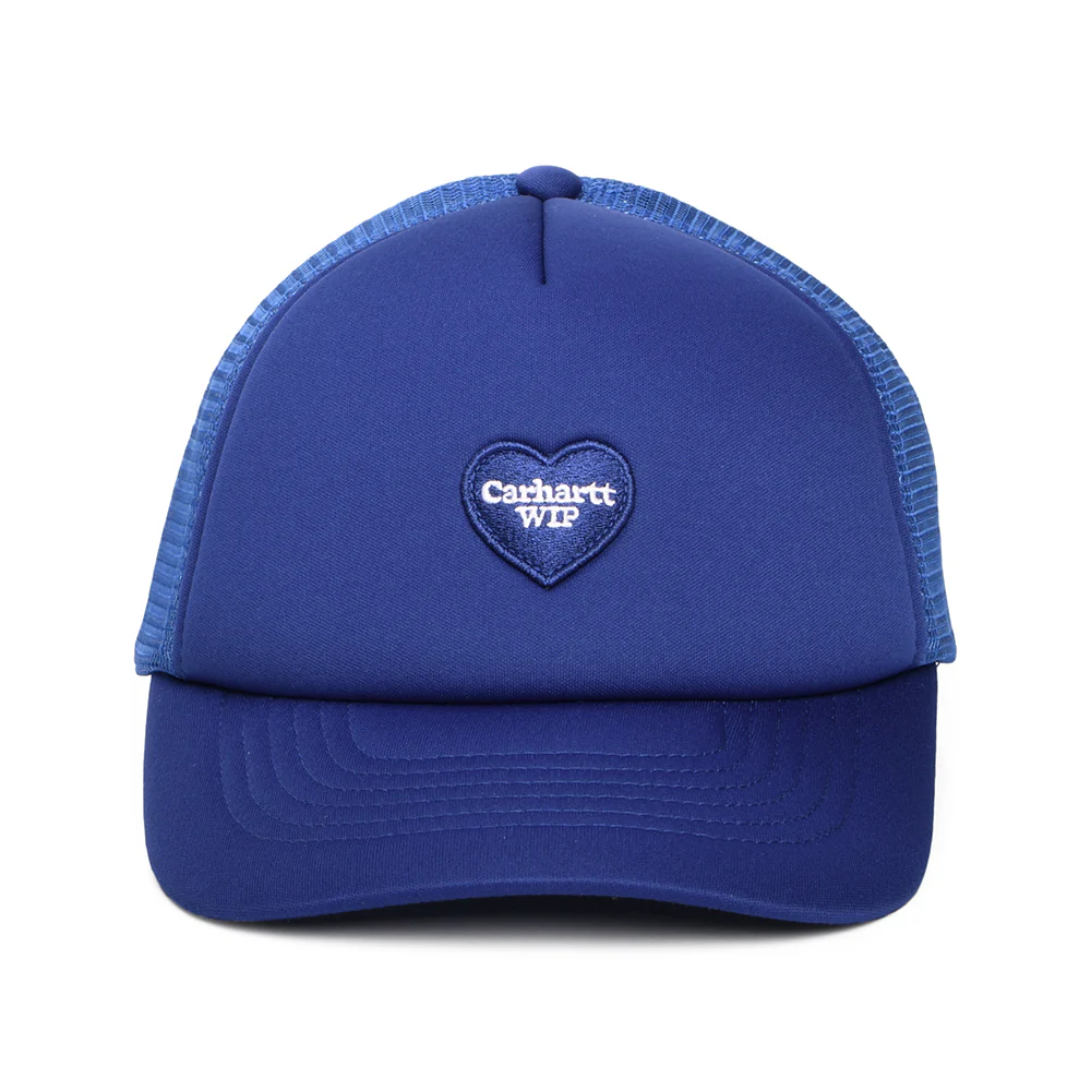 Carhartt WIP Heart Patch Trucker Cap - Tiefblau - Image 2