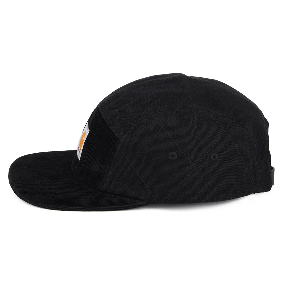 Carhartt WIP Kirby 5 Paneelen Cap aus organischer Baumwolle - Schwarz - Image 3