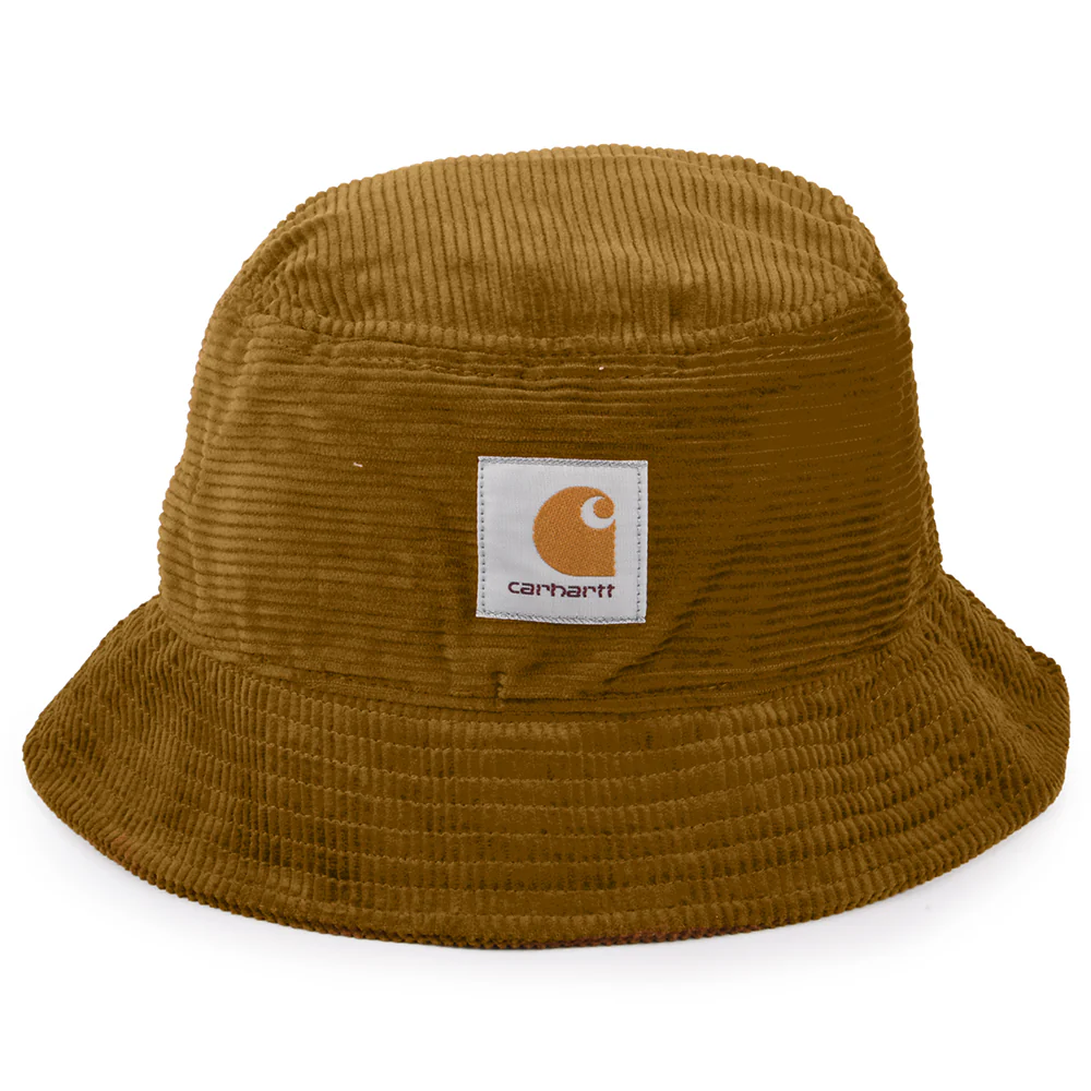 Carhartt WIP Kord Fischerhut - Braun - Image 2