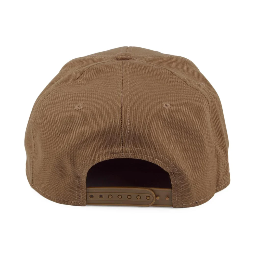 Carhartt WIP Logo Snapback Cap - Braun - Image 3