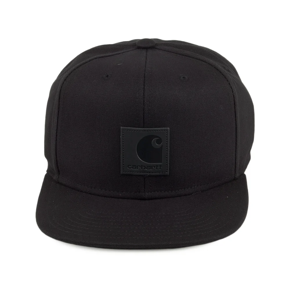 Carhartt WIP Logo Snapback Cap - Schwarz - Image 2