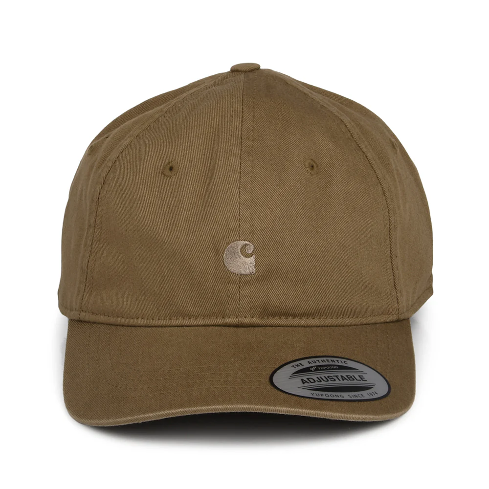 Carhartt WIP Madison Logo Baseball Cap - Dunkler Sand - Image 2