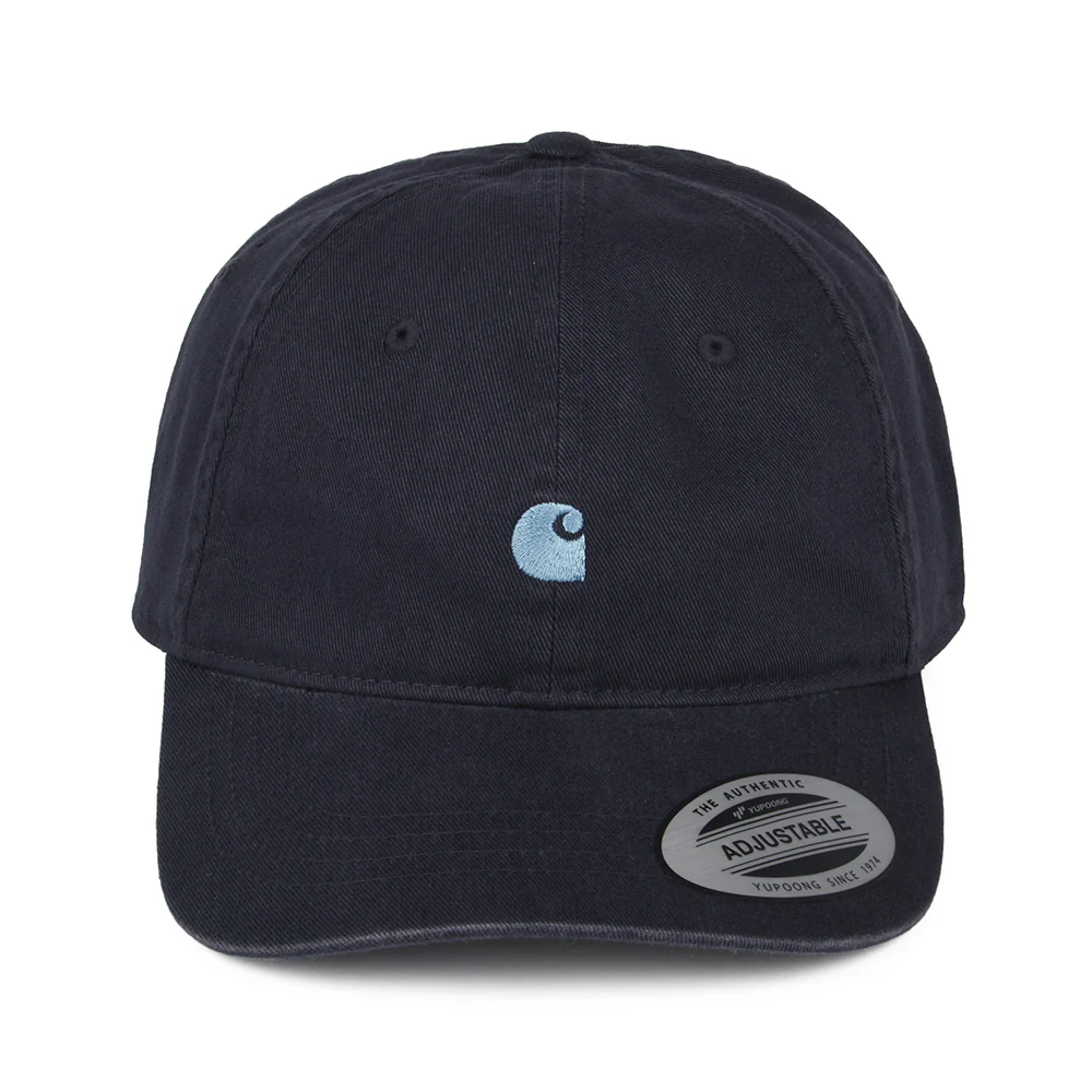 Carhartt WIP Madison Logo Baseball Cap - Dunkles Marineblau - Image 2
