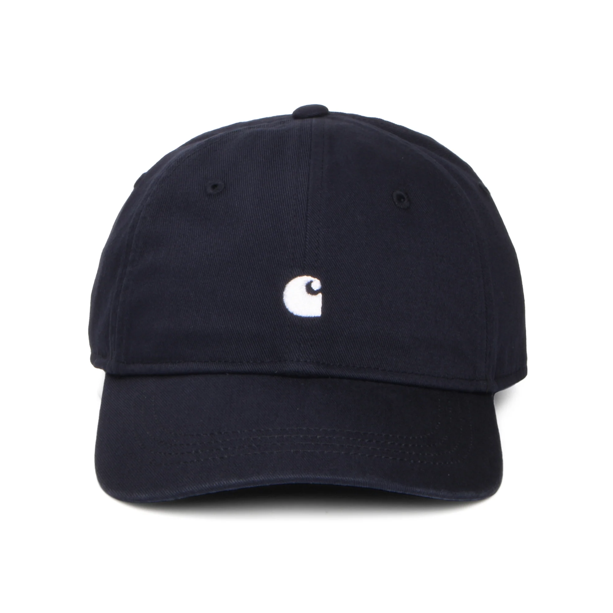 Carhartt WIP Madison Logo Baseball Cap - Dunkles Marineblau-Weiß - Image 2