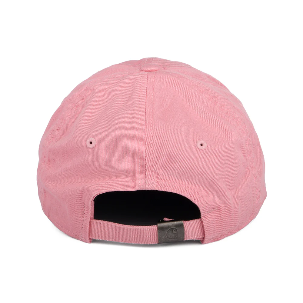 Carhartt WIP Madison Logo Baseball Cap - Dunkles Pink - Image 3