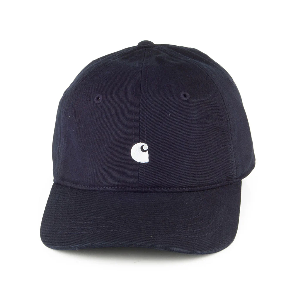 Carhartt WIP Madison Logo Baseball Cap - Marineblau - Image 2