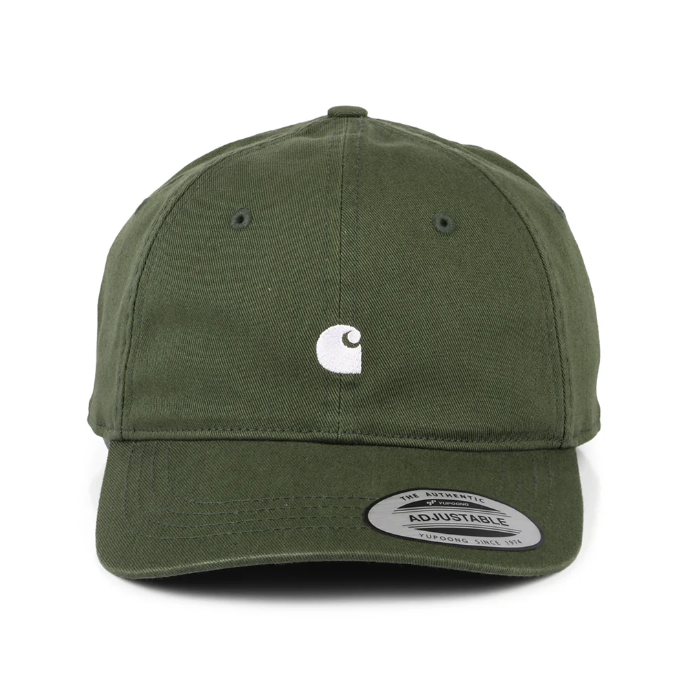 Carhartt WIP Madison Logo Baseball Cap - Olivgrün - Image 2