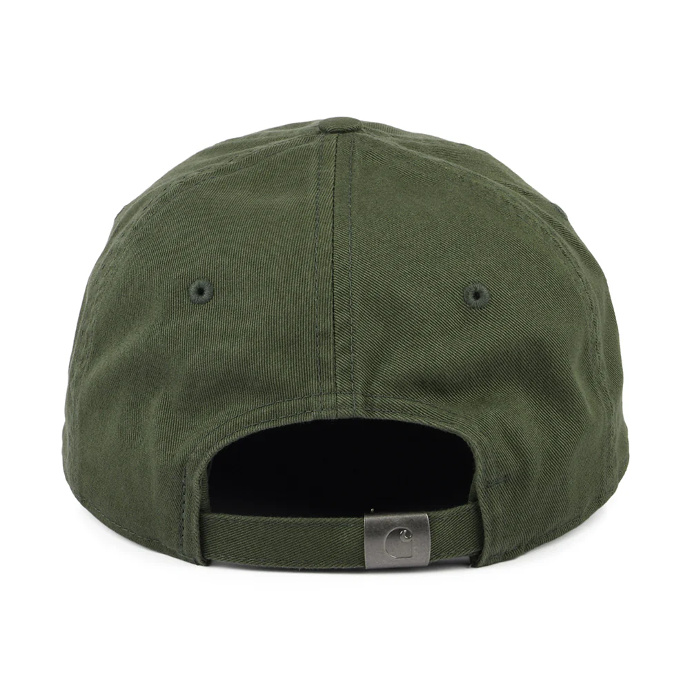 Carhartt WIP Madison Logo Baseball Cap - Olivgrün - Image 3