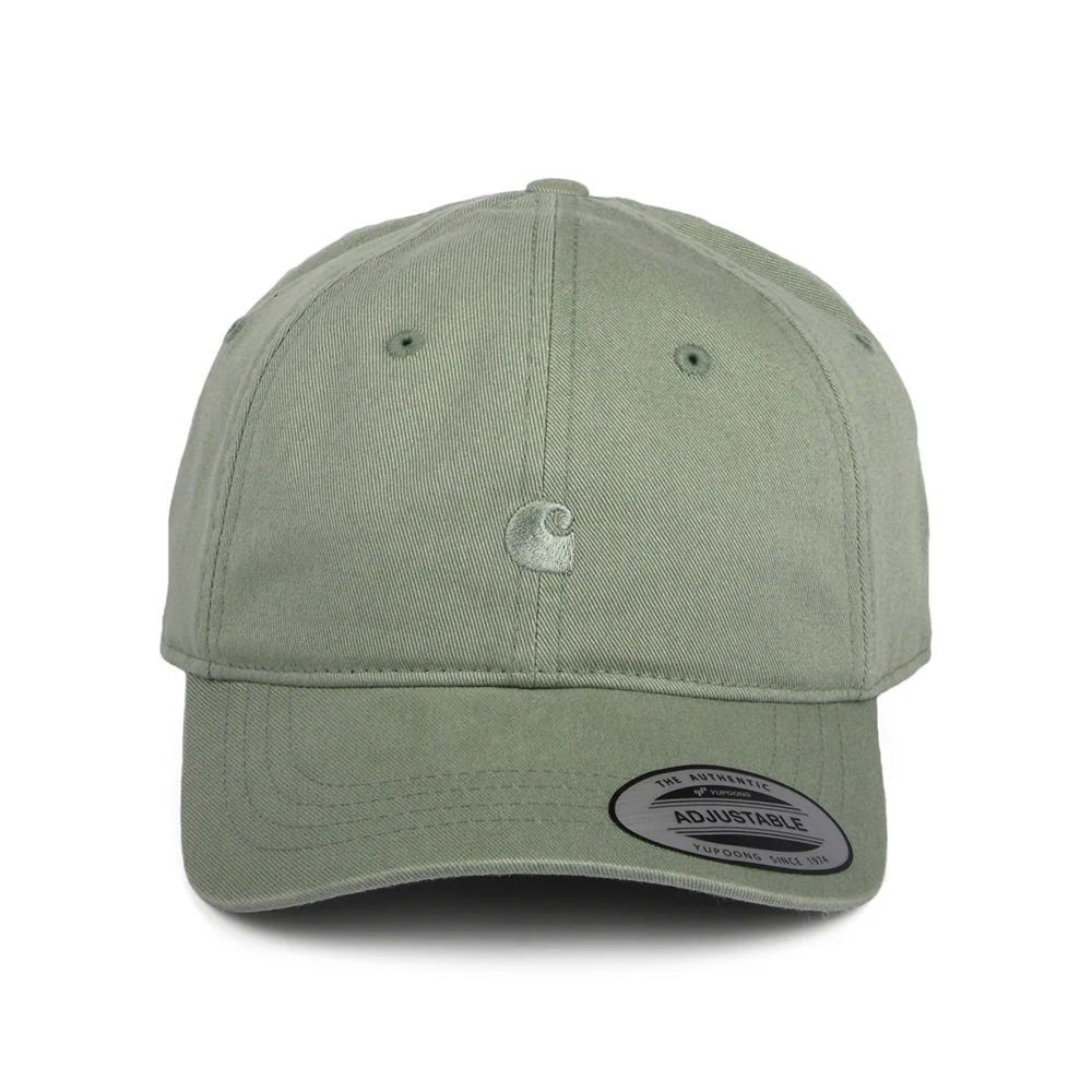 Carhartt WIP Madison Logo Baseball Cap - Salbeigrün - Image 2