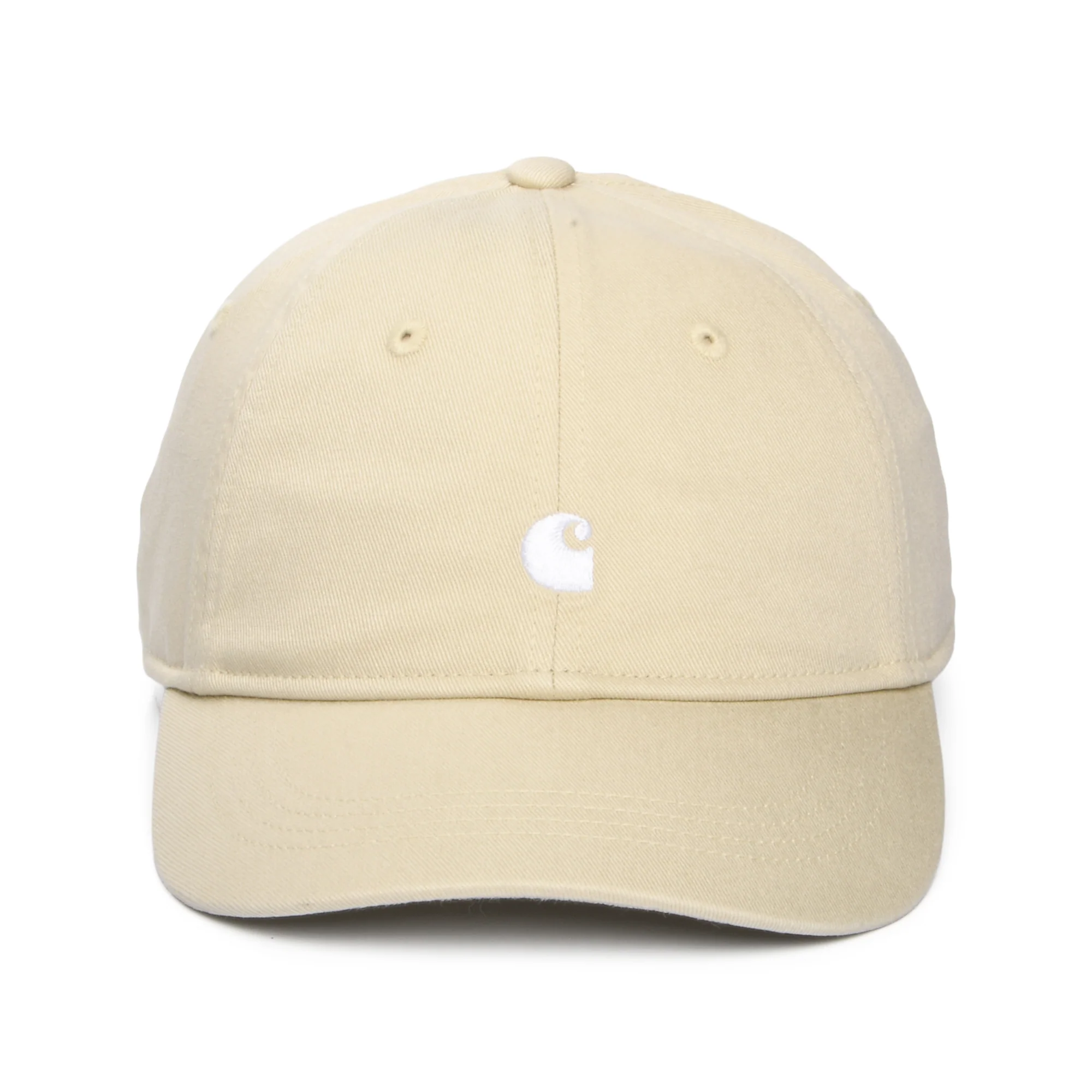 Carhartt WIP Madison Logo Baseball Cap - Steingrau-Weiß - Image 2