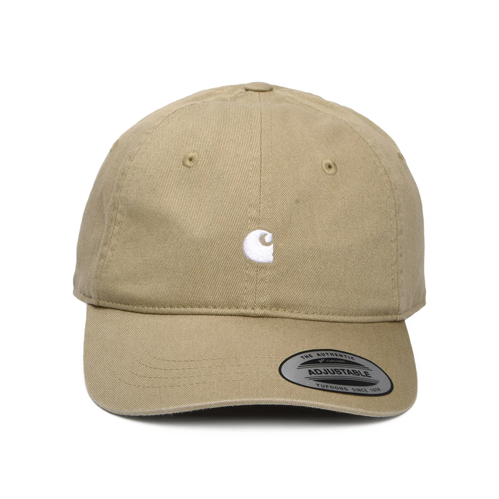 Carhartt WIP Madison Logo Baseball Cap - Taupe - Image 2