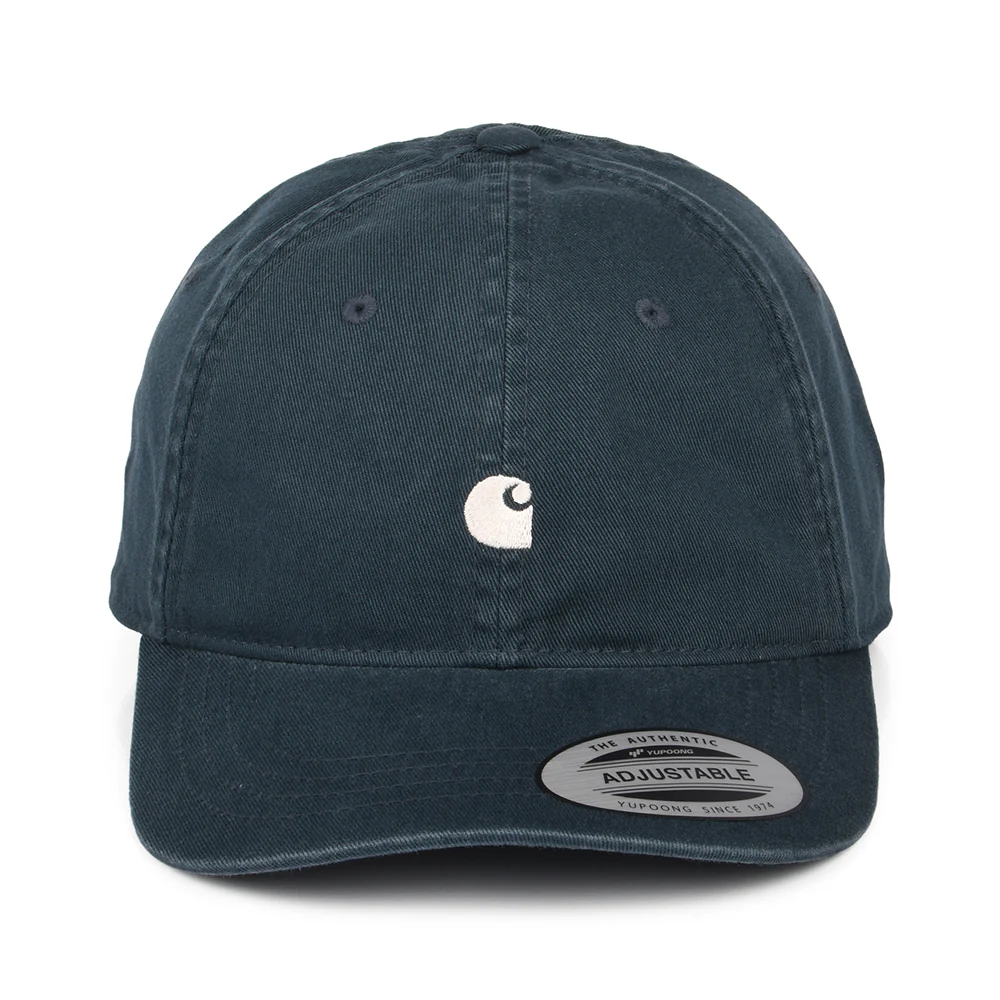 Carhartt WIP Madison Logo Baseball Cap - Waldgrün-Weiß - Image 2