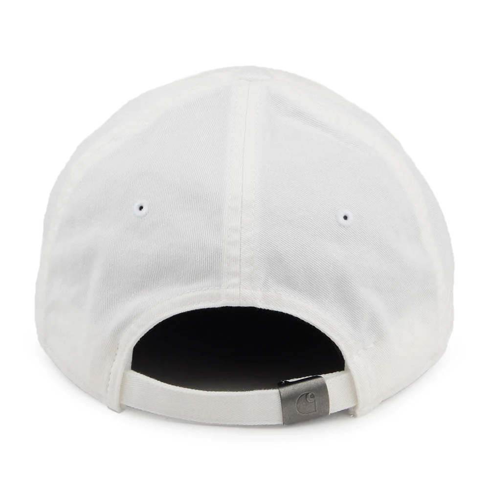 Carhartt WIP Madison Logo Baseball Cap - Weiß-Marineblau - Image 3
