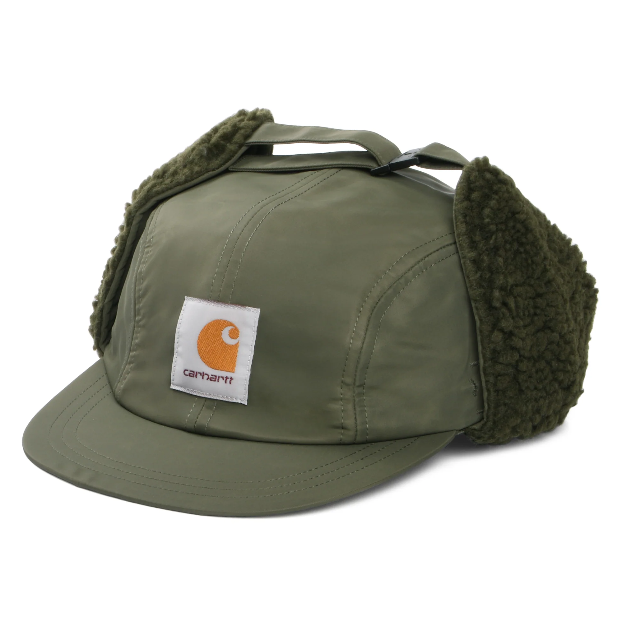 Carhartt WIP Oltera 4 Paneelen Cap mit Ohrenklappen - Zypresse
