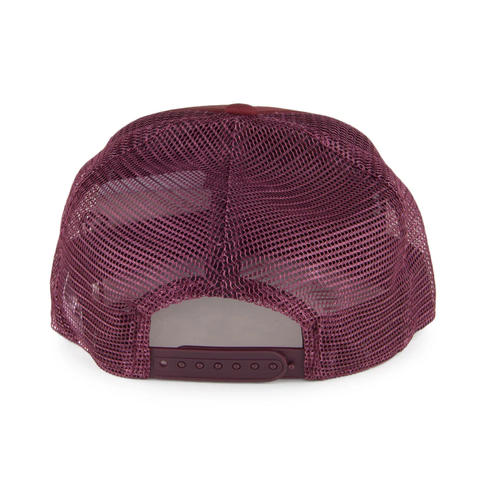 Carhartt WIP Oval Trucker Cap - Burgunderrot - Image 3