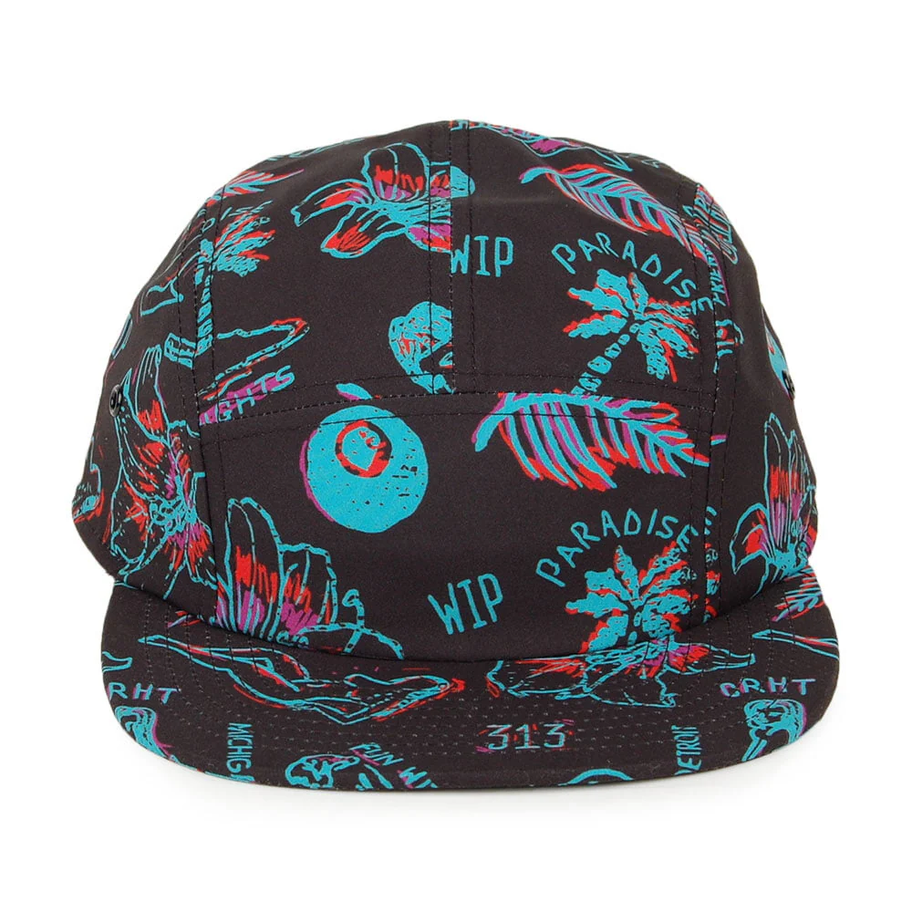 Carhartt WIP Paradise 5 Paneelen Cap - Schwarz-Multi - Image 2