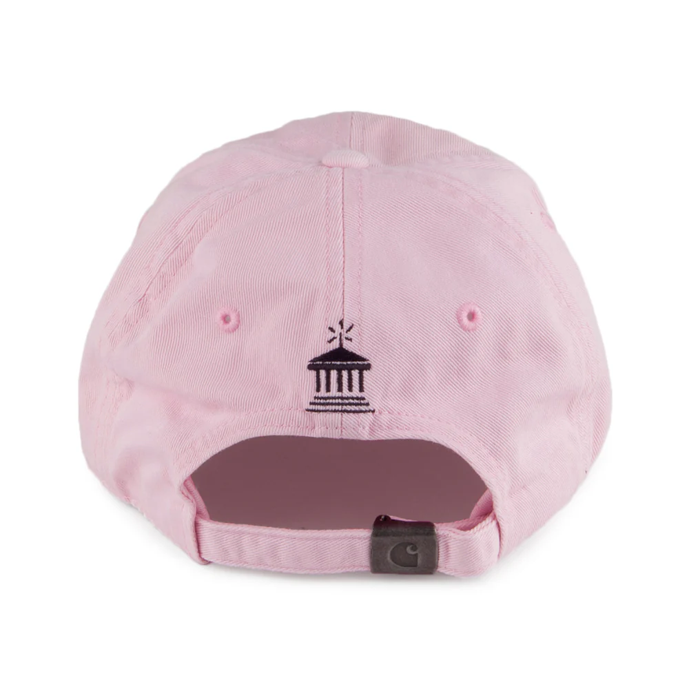 Carhartt WIP Radio Club Logo Baseball Cap - Hellrosa - Image 3