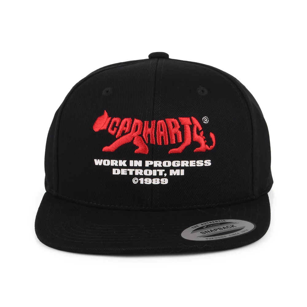 Carhartt WIP Rocky Snapback Cap aus Baumwolle - Schwarz - Image 2