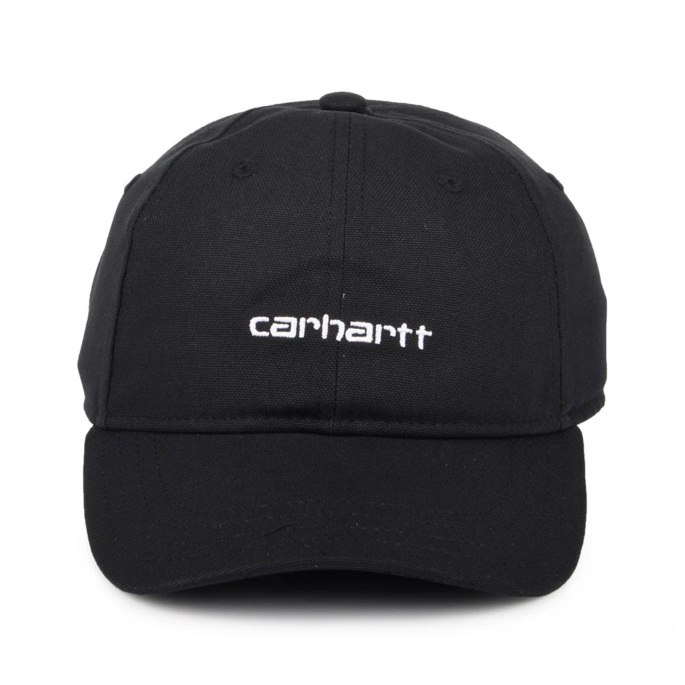 Carhartt WIP Script Baseball Cap aus Baumwoll-Canvas - Schwarz - Image 2
