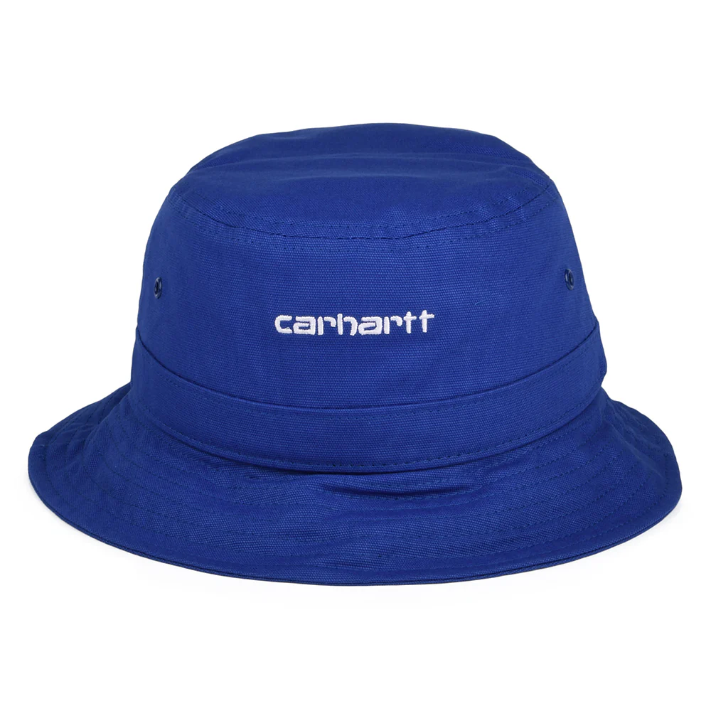 Carhartt WIP Script Fischerhut aus Baumwoll-Canvas - Blau - Image 2