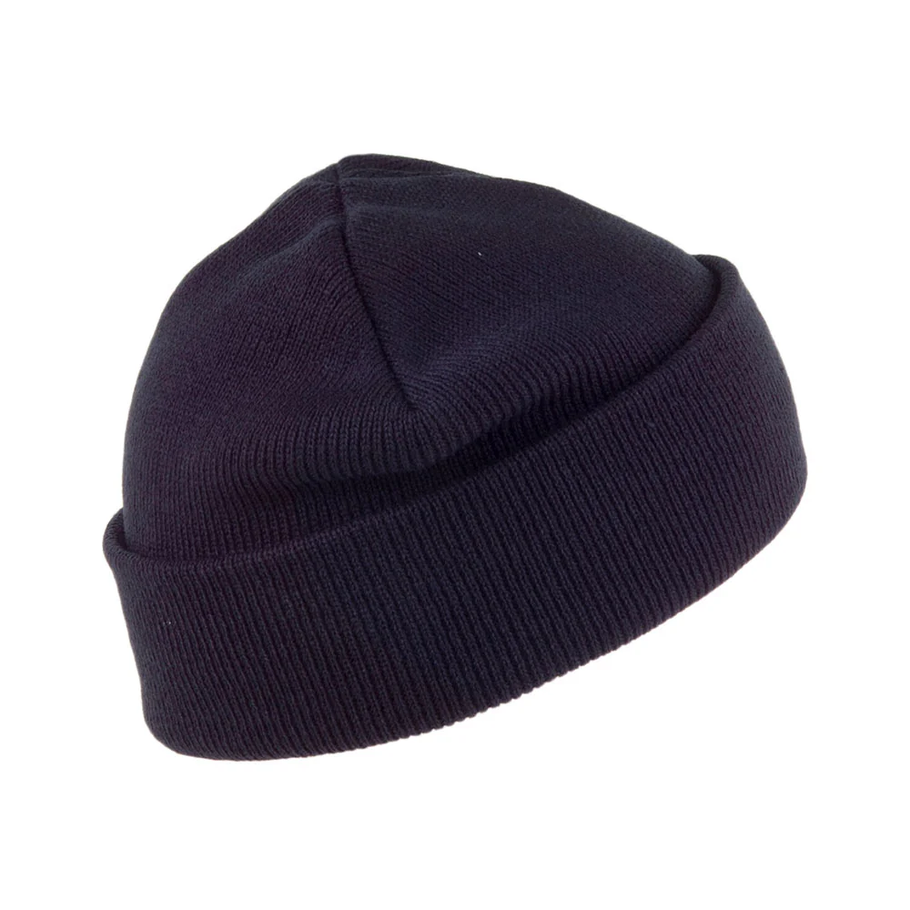 Carhartt WIP Stratus Short Watch Beanie Mütze - Dunkles Marineblau - Image 2
