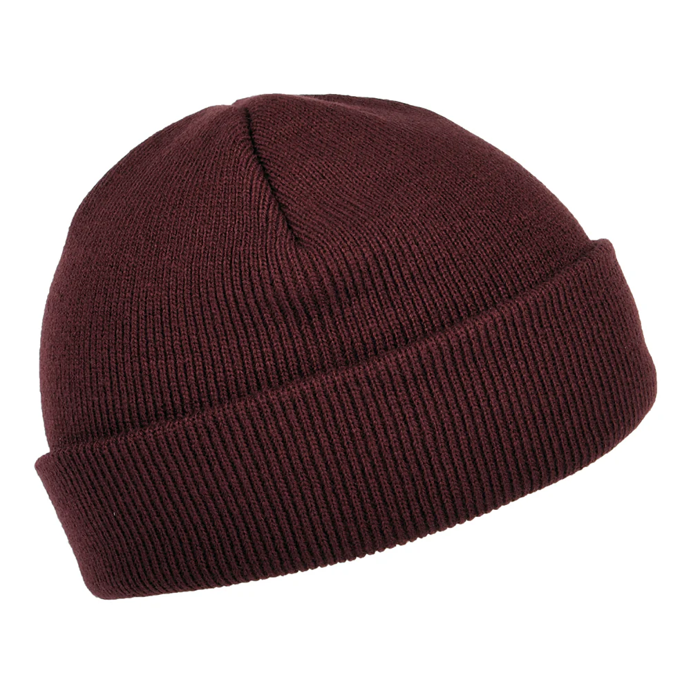 Carhartt WIP Stratus Short Watch Beanie Mütze - Weinrot - Image 2