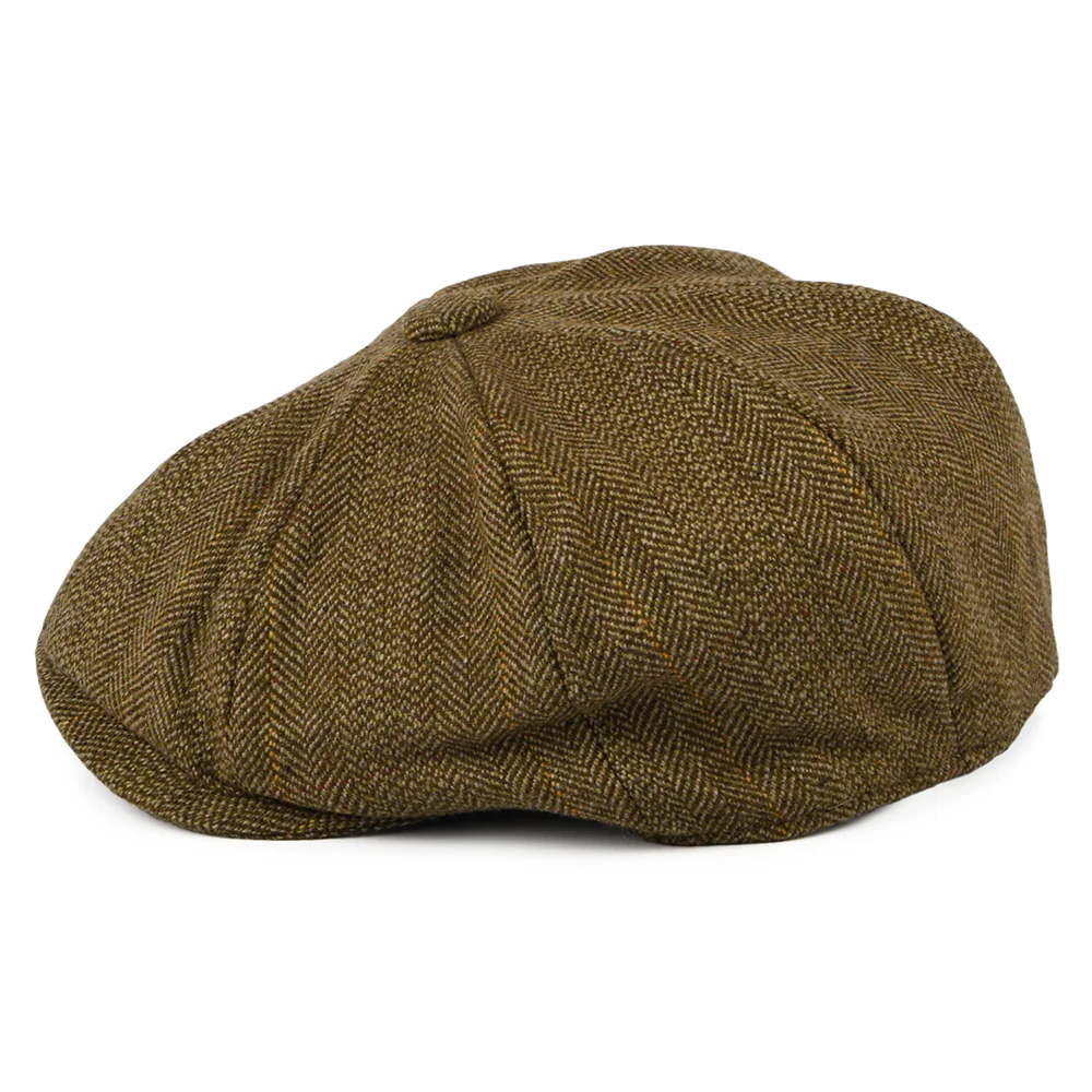 Christys 8-teilige Lovat Teviot Tweed Ballonmütze - Braun - Image 3