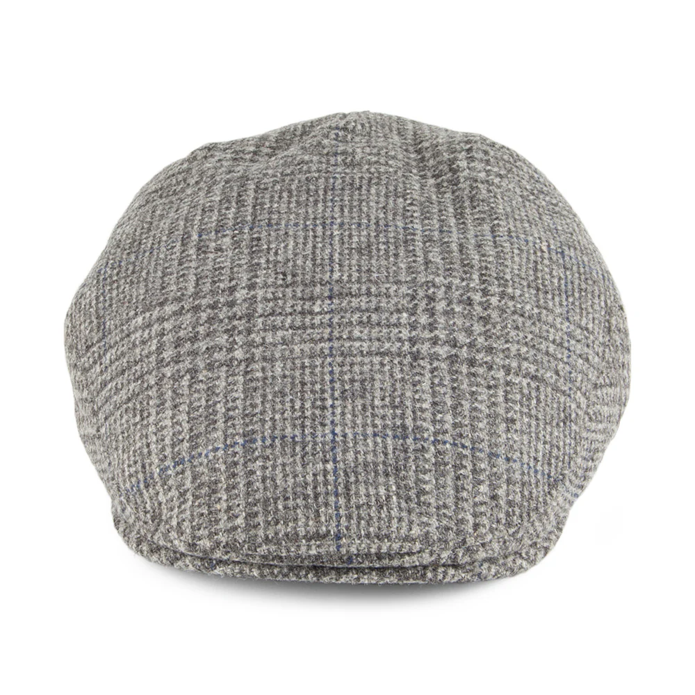 Christys Balmoral Country Tweed Schiebermütze - Grau - Image 2