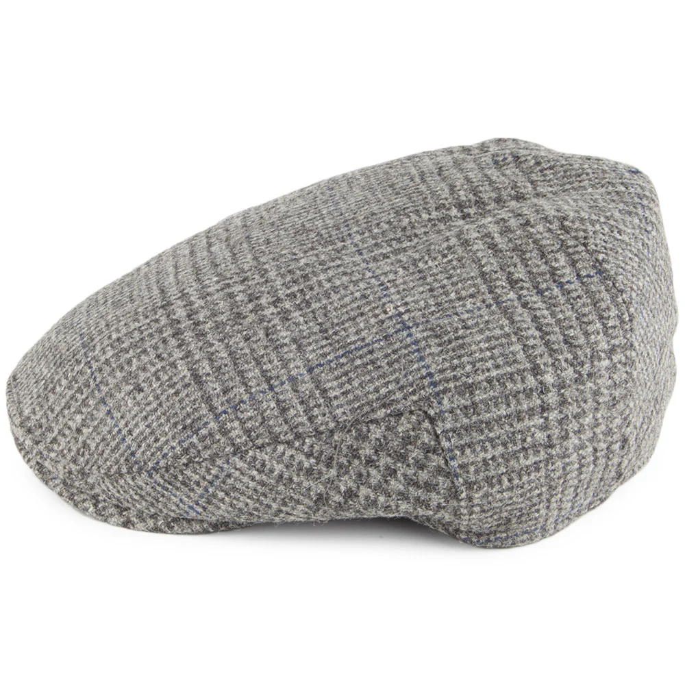 Christys Balmoral Country Tweed Schiebermütze - Grau - Image 3
