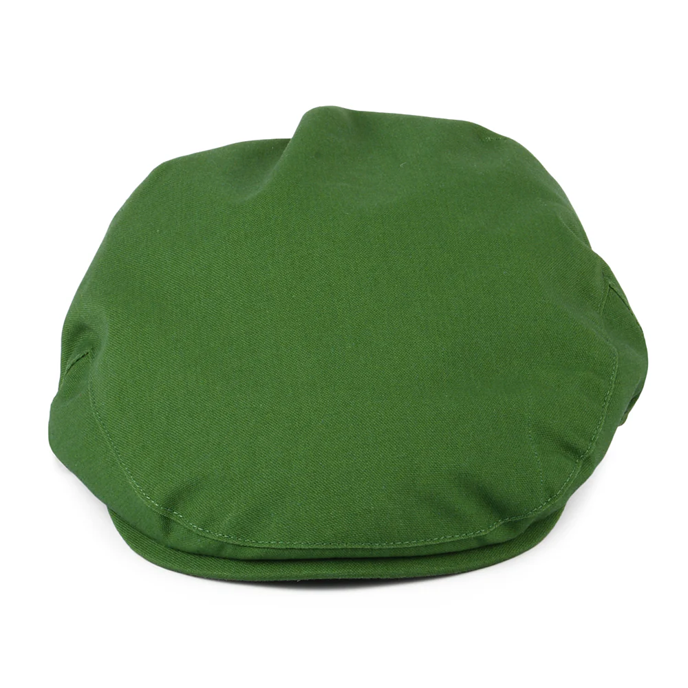 Christys Balmoral Schiebermütze aus Baumwoll-Leinen - Grün - Image 2