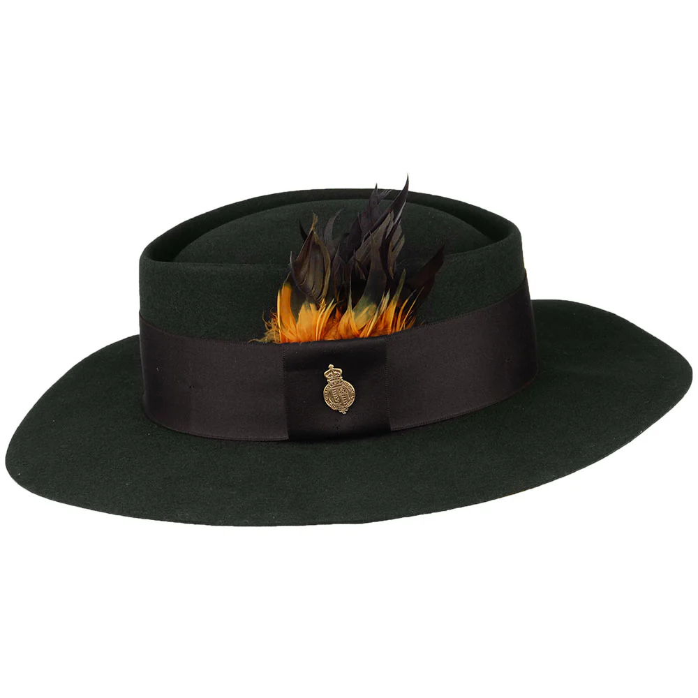 Christys Camden Fedora Hut aus Haarfilz - Waldgrün - Image 2