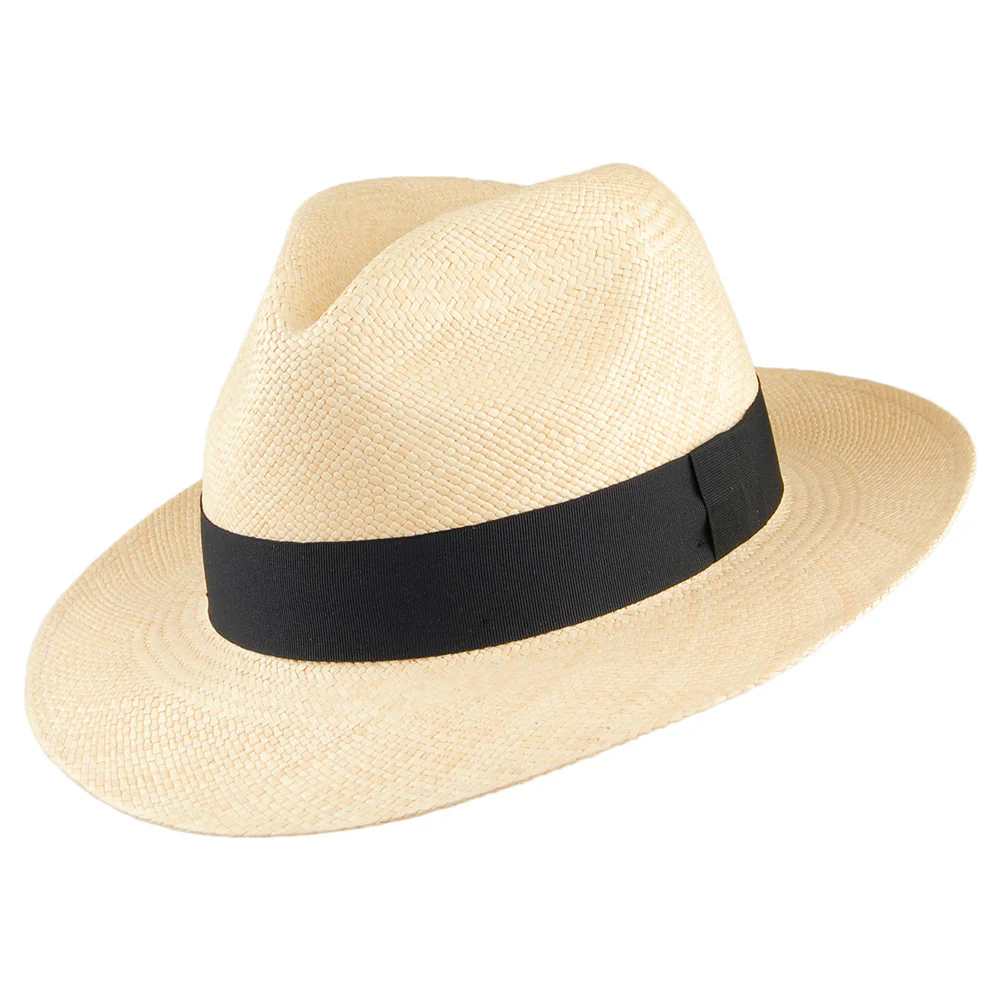 Christys Diego Panama Fedora Hut - Natur