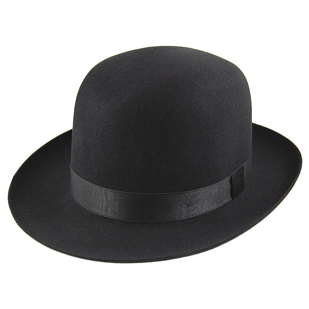 Christys Foldaway Fedora Hut aus Haarfilz - Schwarz - Image 3