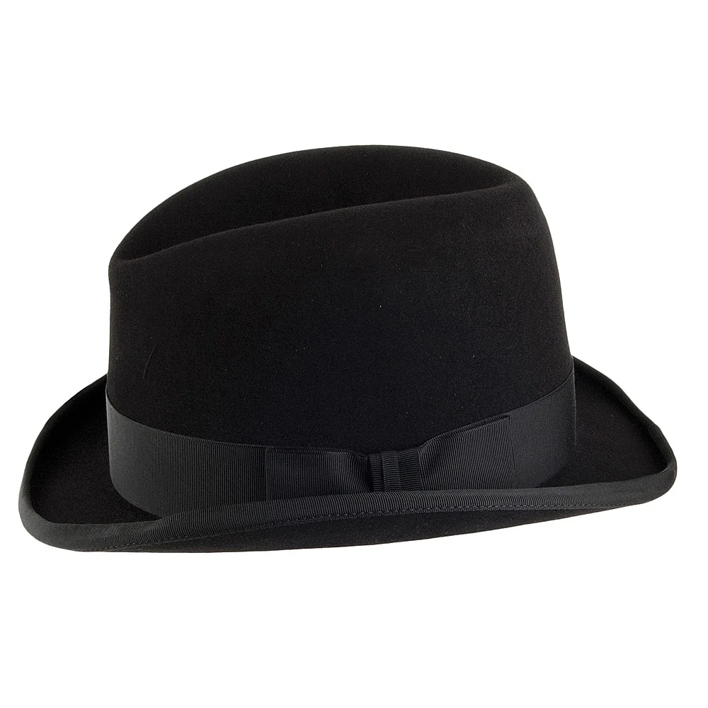 Christys Homburg Haarfilzhut - Schwarz - Image 2