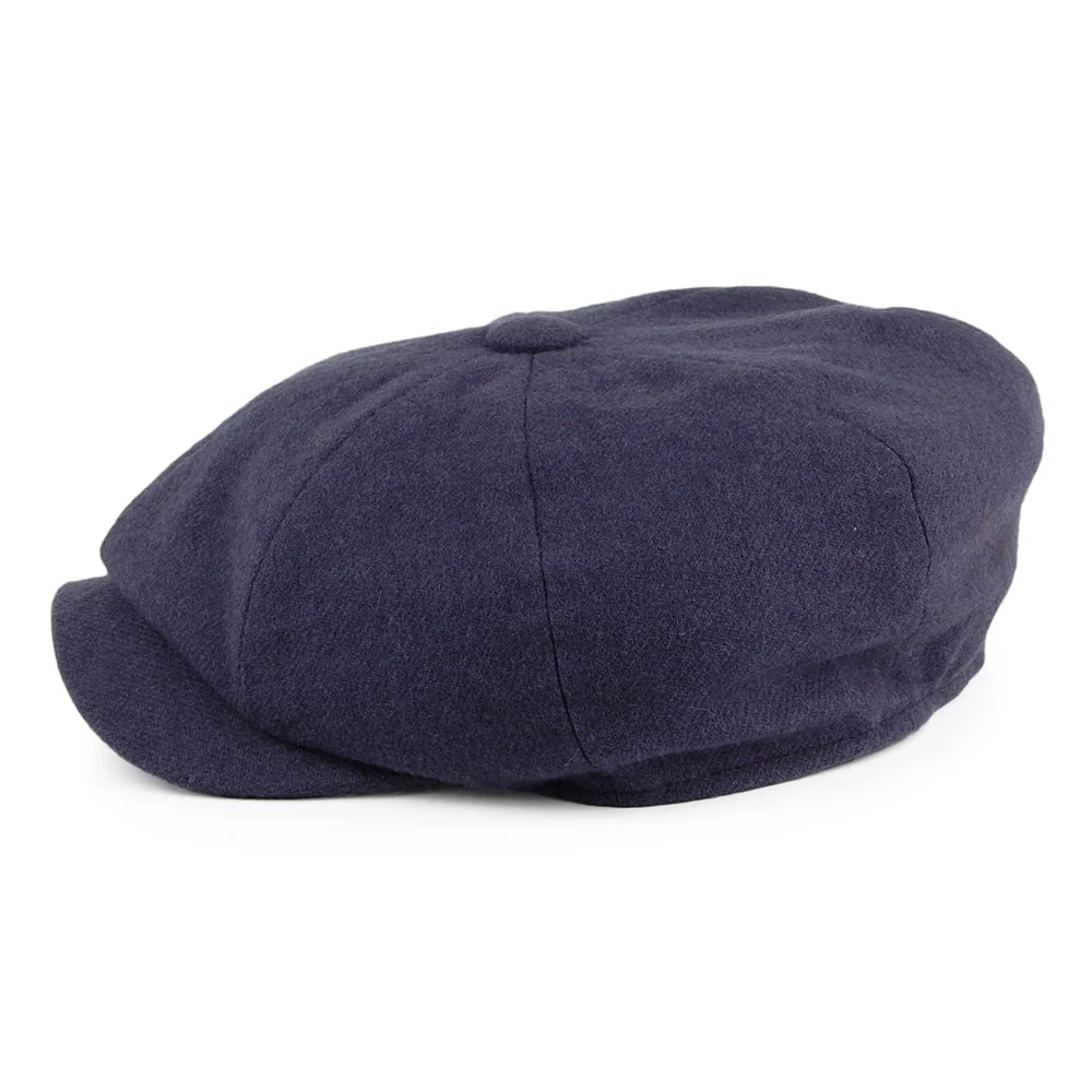 Christys Joshua Ellis Ballonmütze aus Wollsatin - Marineblau - Image 3