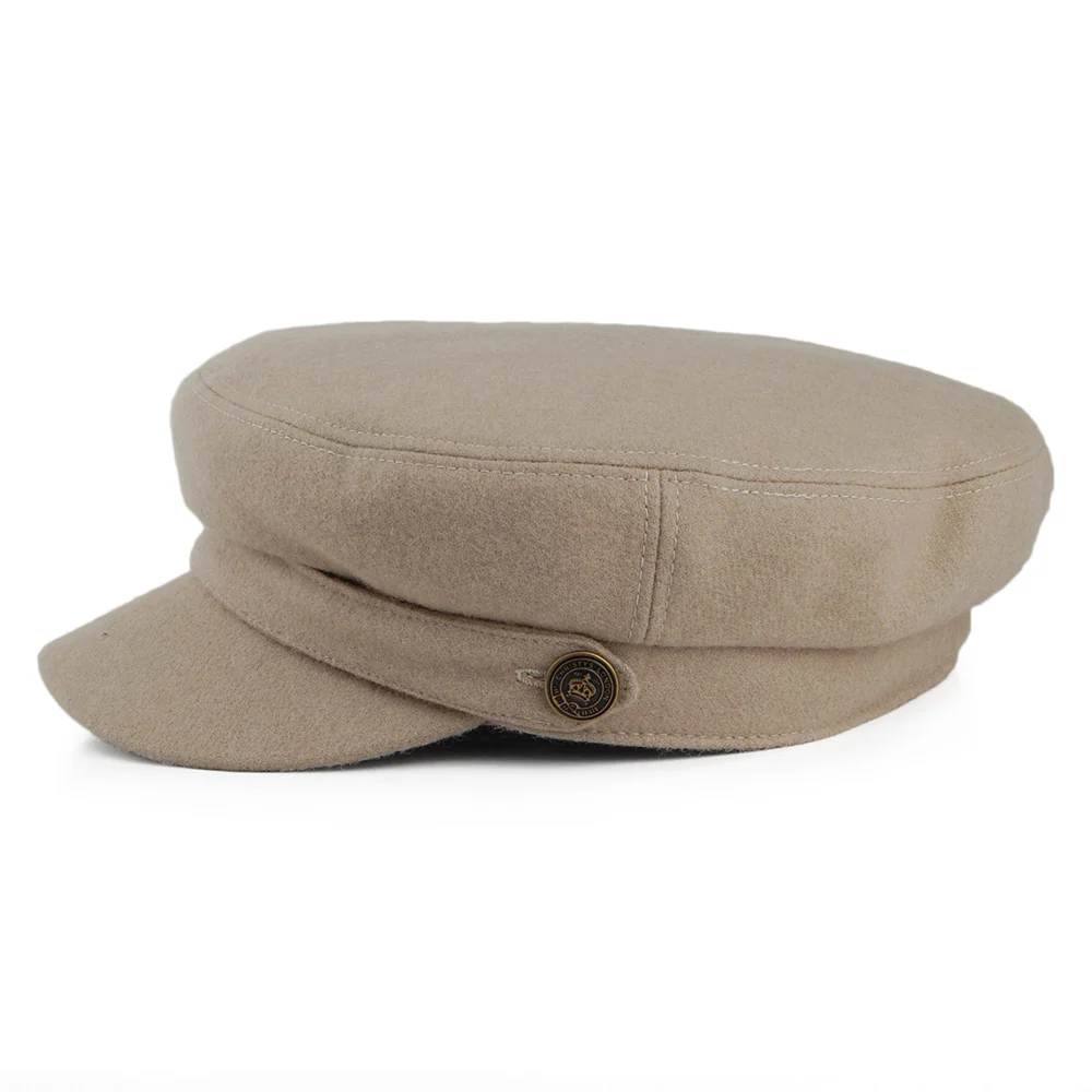 Christys Joshua Ellis Schiffermütze aus Wollsatin - Nerzbraun - Image 3