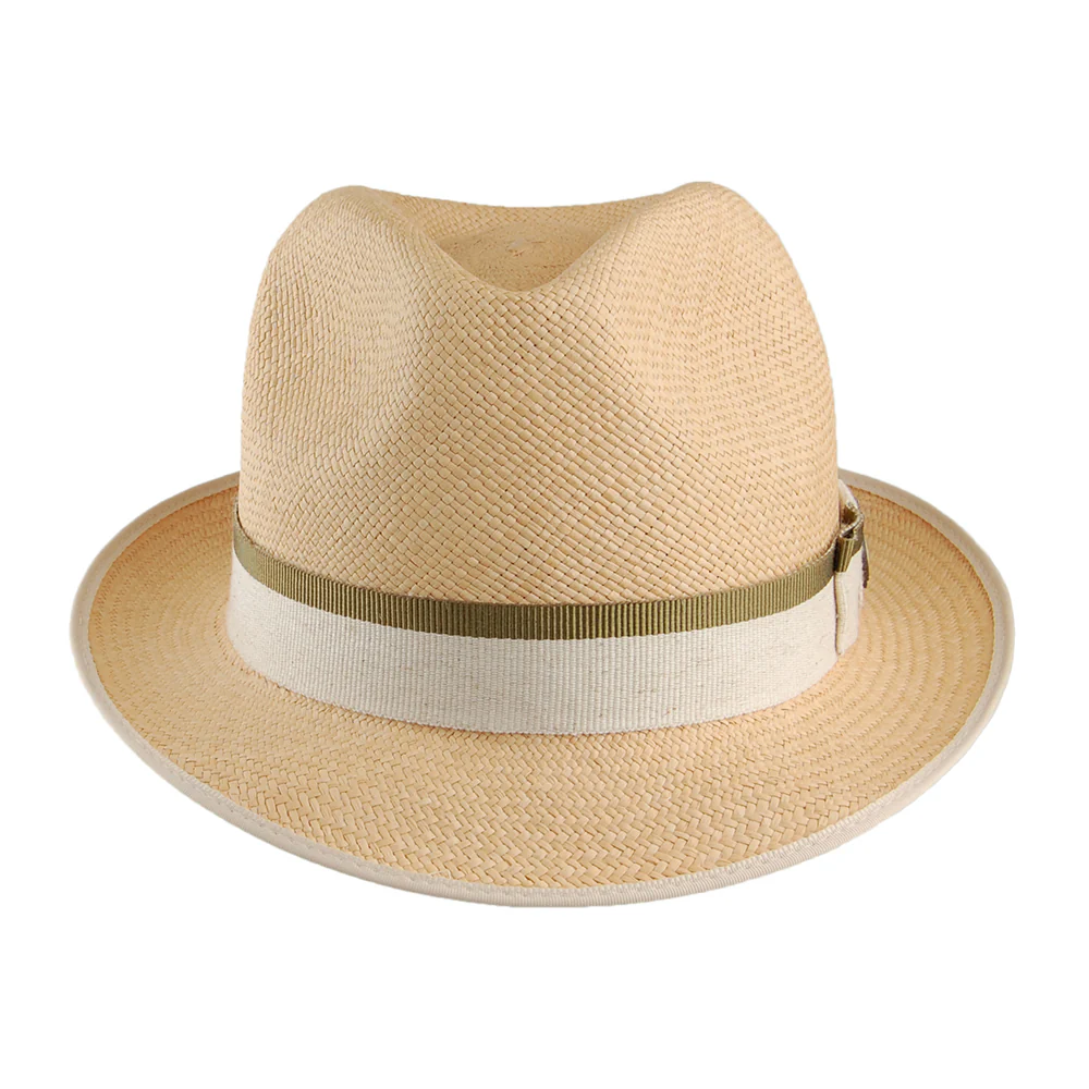 Christys Klassischer Yorkie Panama Trilby Hut - Natur - Image 3