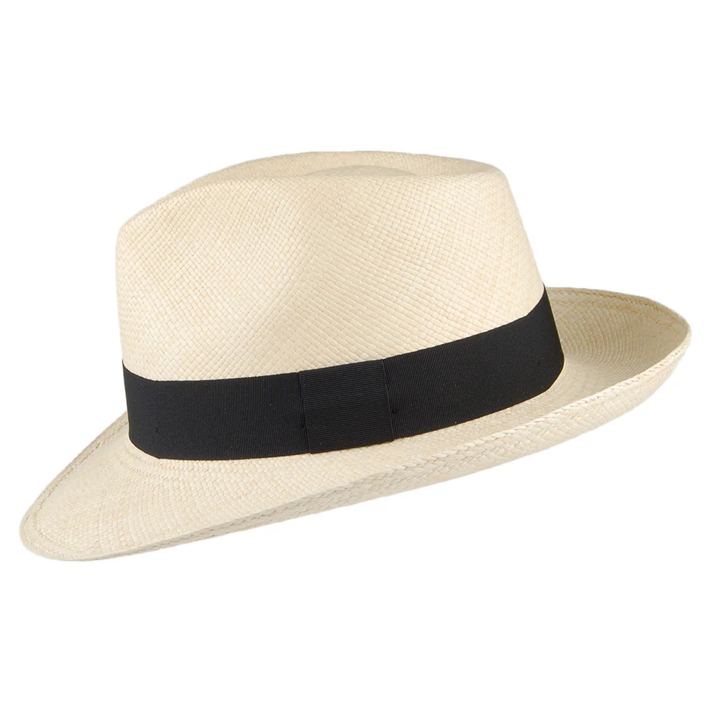 Christys Mateo Panama Fedora Hut - Natur - Image 2