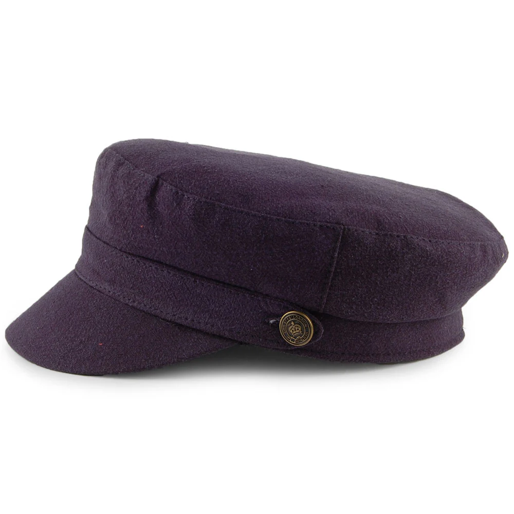 Christys Paddington Schiffermütze aus schwerem Leinen - Marineblau - Image 3