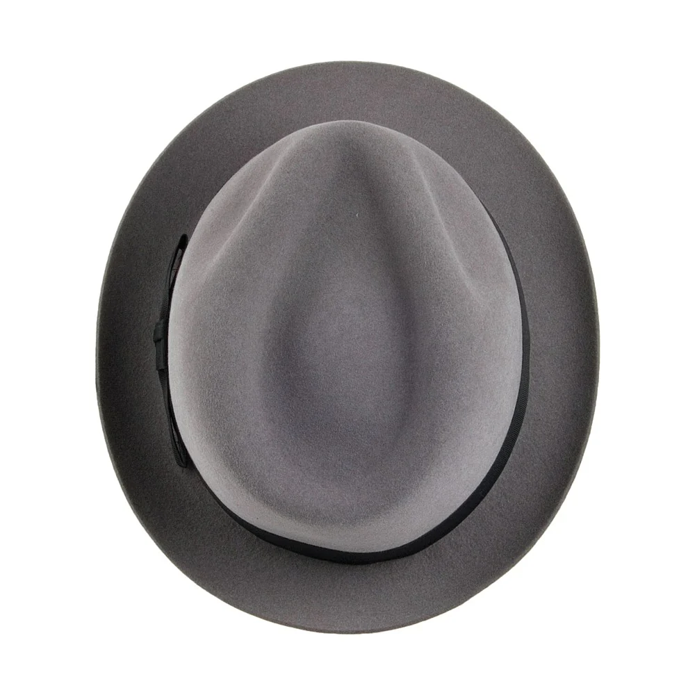 Christys Pinch Vegas Trilby Hut aus Haarfilz - Hellgrau - Image 3