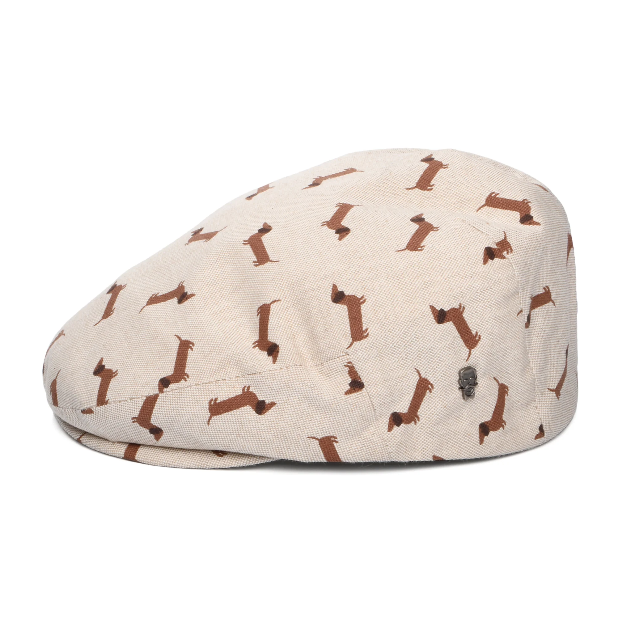 City Sport Dachshund Schiebermütze aus Baumwolle - Beige - Image 3