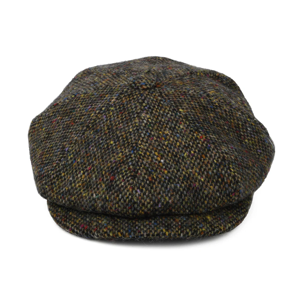 City Sport Deep Fit Donegal Tweed Ballonmütze aus Marl Tweed - Mehrfarbig - Image 2