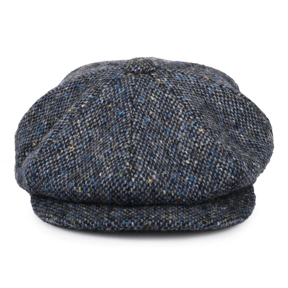 City Sport Donegal Tweed Ballonmütze Marl - Blau - Image 2