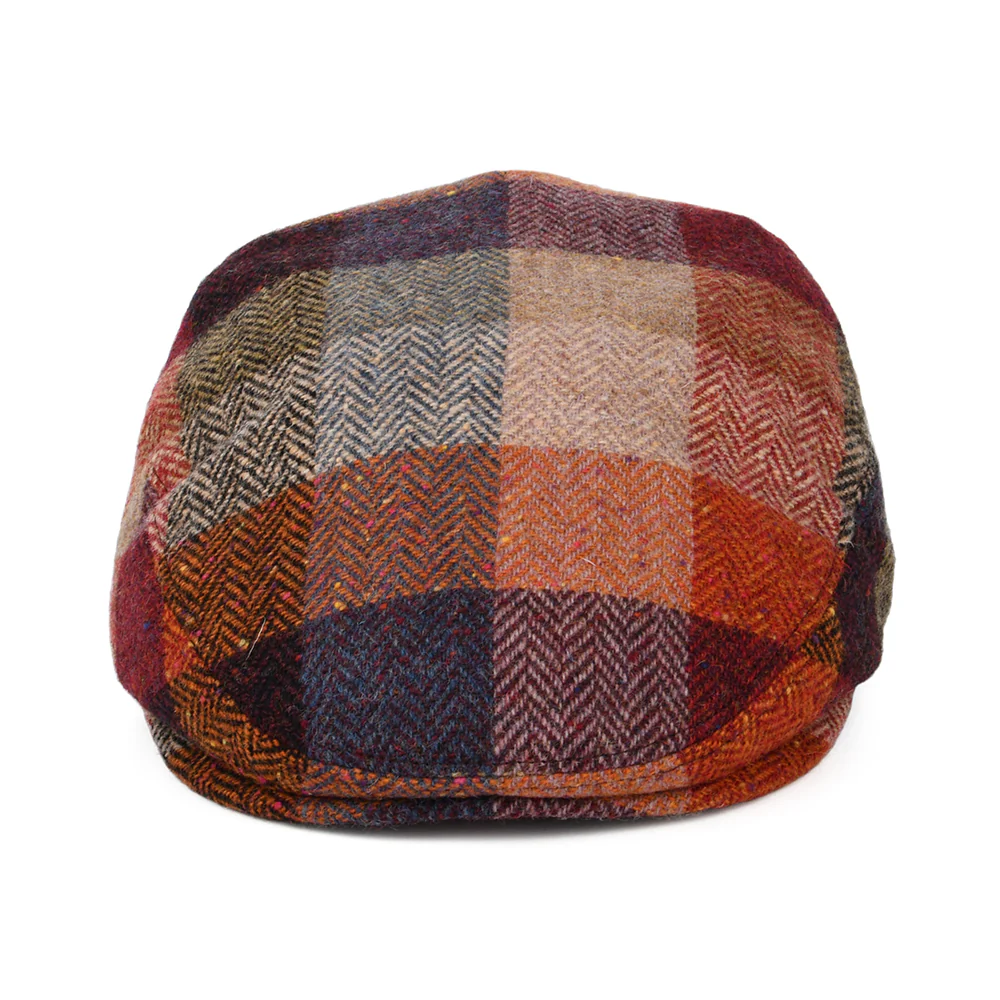 City Sport Donegal Tweed Schiebermütze Herringbone Patch - Mehrfarbig - Image 2